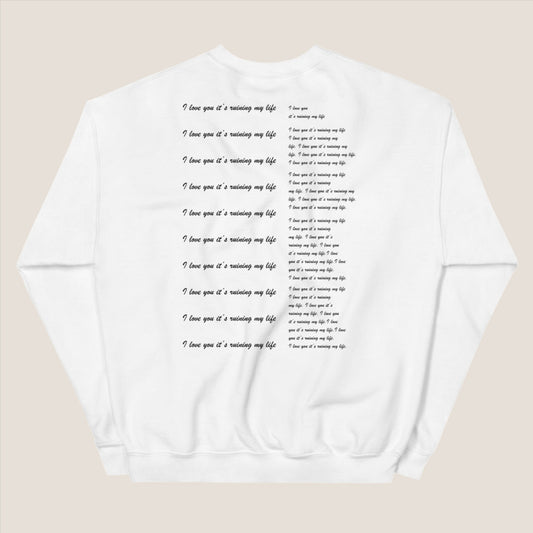 Tortured Poets Eras Gown Inspired BACK PRINT Sweatshirt // Delysia Designs