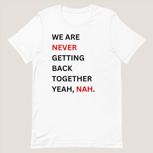 "Yeah, Nah." WANGBT Australian Version Short Sleeve UNISEX T-Shirt // Delysia Designs
